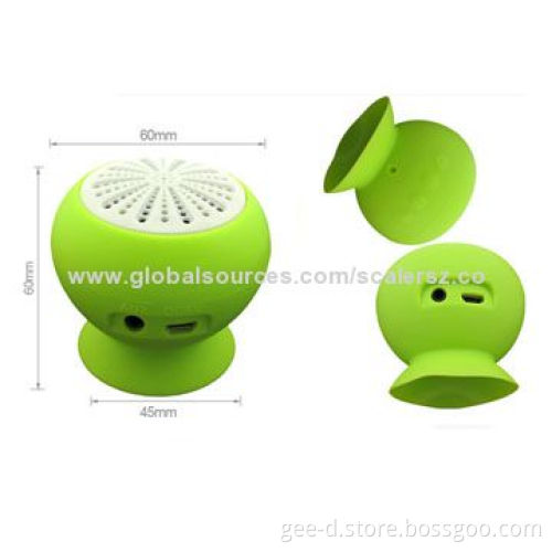 Mini Bluetooth speaker with phone handsfree, for tablet and phone bracket